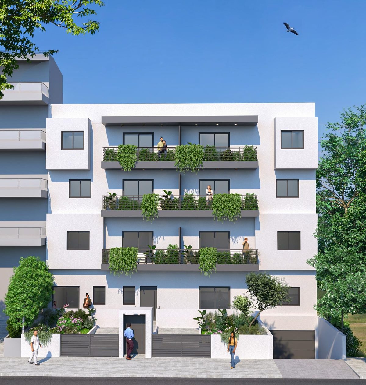 Boutique residences near the SNFCC · Kallithea